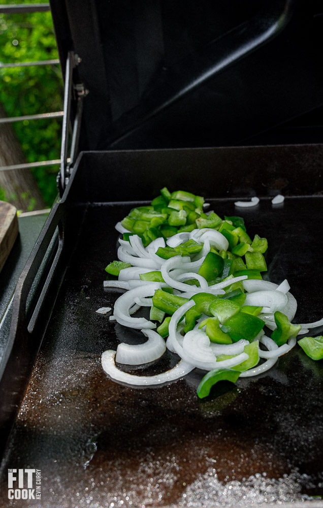 Flat top Cashew Chicken or Eggplant