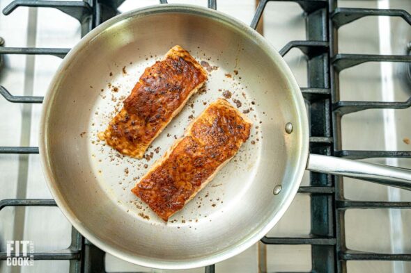 Dijon Crusted Salmon Recipe - 3 ingredients