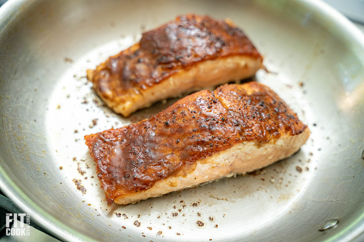 Dijon Crusted Salmon Recipe - 3 ingredients