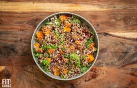 Fall Quinoa Bowl - 5 Ingredient Recipe