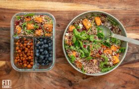 Fall Quinoa Bowl - 5 Ingredient Recipe