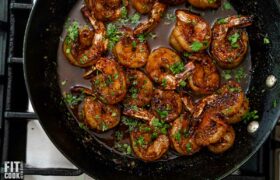 Shrimp Meal Prep - Honey, Garlic, Lime & Sesame