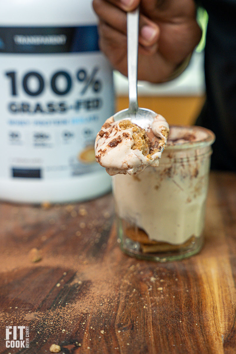 Tiramisu Protein Parfait