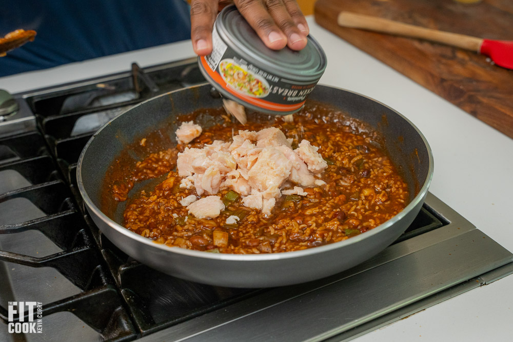 Tex Mex Canned Chicken Bowl